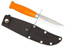 Рыбацкий нож Mora Нож с фиксированным лезвием Morakniv Scout 39 Safe Orange